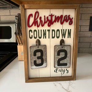Christmas Countdown Decor